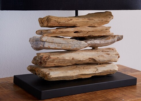 Lauavalgusti RIVERIVE II pruun / must, 55x20xH50 cm