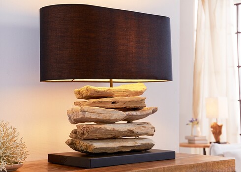 Lauavalgusti RIVERIVE II pruun / must, 55x20xH50 cm