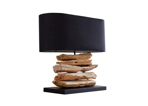 Lauavalgusti RIVERIVE II pruun / must, 55x20xH50 cm