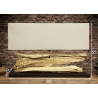 Lauavalgusti RIVERINE pruun / valge, 80x20xH55 cm