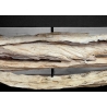 Lauavalgusti RIVERIVE pruun / must, 80x20xH55 cm