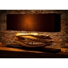 Lauavalgusti RIVERIVE pruun / must, 80x20xH55 cm
