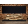 Lauavalgusti RIVERIVE pruun / must, 80x20xH55 cm