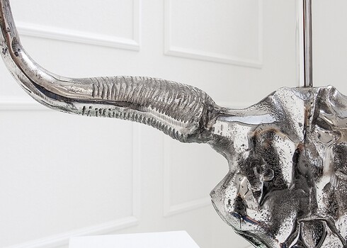 Lauavalgusti EL TORO hõbe / must, 55x40xH68 cm