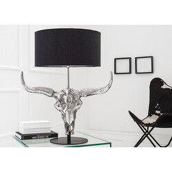 Lauavalgusti EL TORO hõbe / must, 55x40xH68 cm