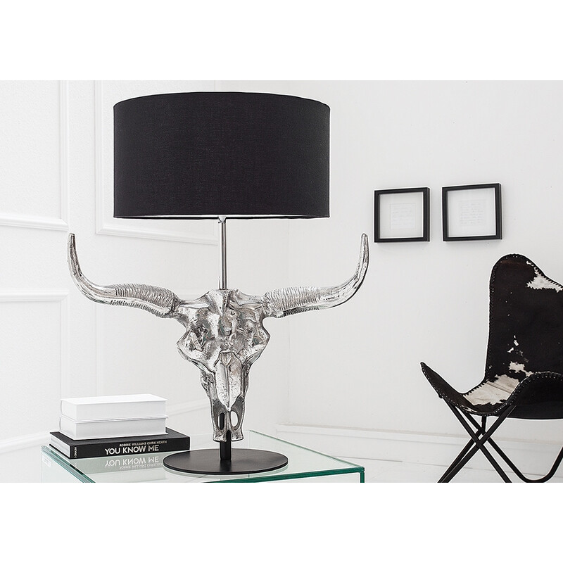 Lauavalgusti EL TORO hõbe / must, 55x40xH68 cm