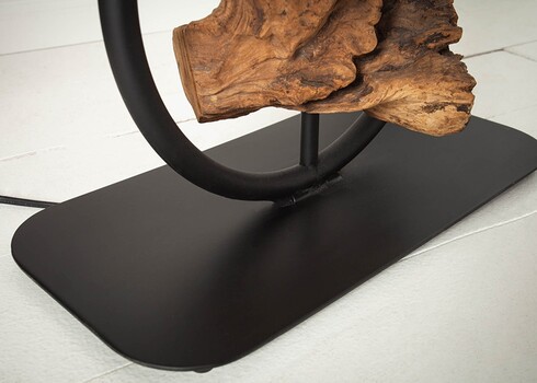 Lauavalgusti ELEMENTS pruun / must, 55x21xH58 cm