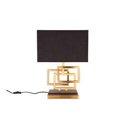 Lauavalgusti LEONOR kuldne / must, 40x25xH56 cm