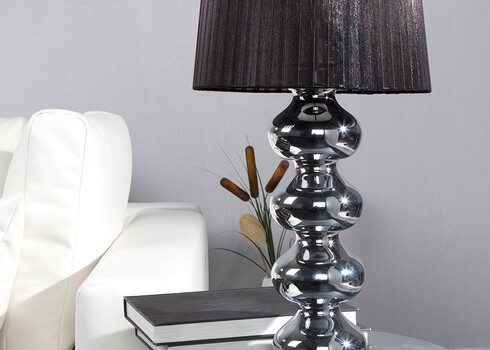 Lauavalgusti MIA hõbe / must, 30x30xH60 cm