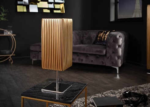 Lauavalgusti PARIS kuld / hõbe,14x14xH43 cm