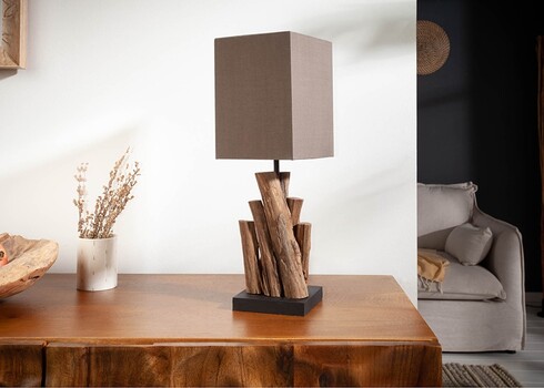 Lauavalgusti PURE NATURE pruun, 20x20xH45 cm