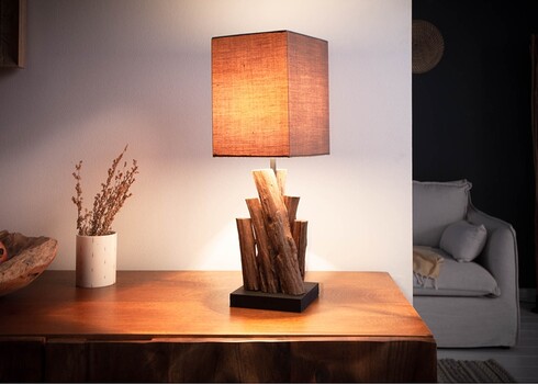 Lauavalgusti PURE NATURE pruun, 20x20xH45 cm