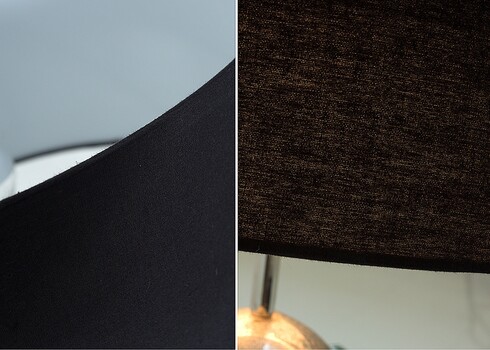 Lauavalgusti SKULL hõbe / must, 40x40xH44 cm