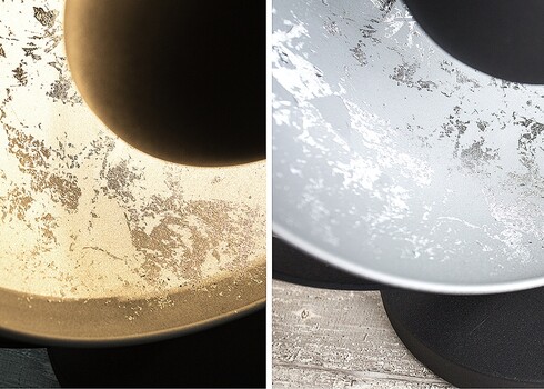 Lauavalgusti STUDIO must / hõbe, 30x30xH40 cm