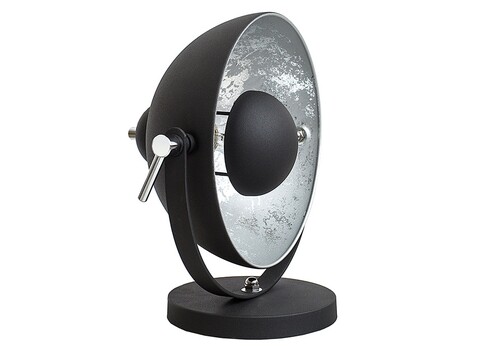 Lauavalgusti STUDIO must / hõbe, 30x30xH40 cm