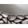 Seinapeegel STONE MOSAIC hõbe, 82x6xH82 cm