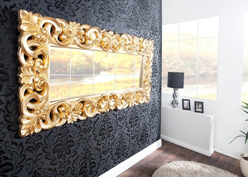 Seinapeegel VENICE kuldne, 90x5xH180 cm