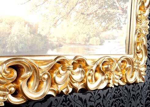 Seinapeegel VENICE kuldne, 90x5xH180 cm