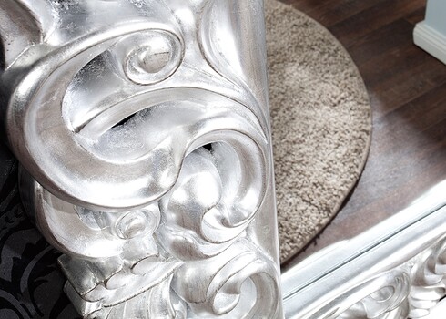 Seinapeegel VENICE hõbe, 90x5xH180 cm