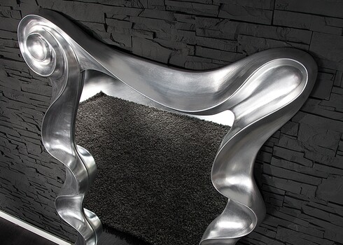 Seinapeegel ALICE hõbe, 106x7xH160 cm