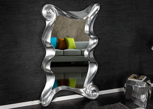 Seinapeegel ALICE hõbe, 106x7xH160 cm