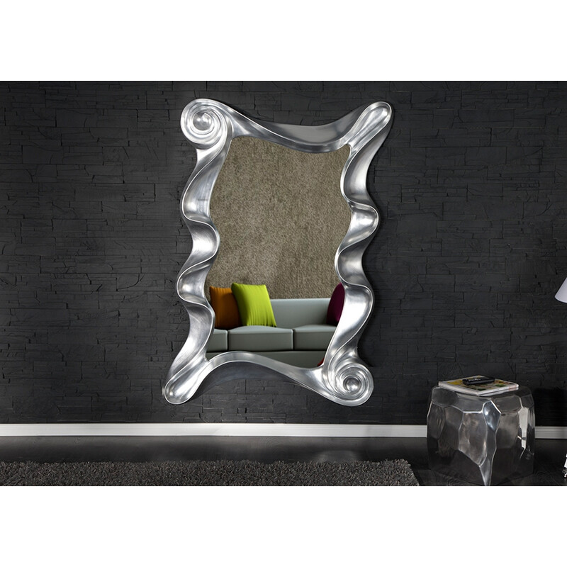 Seinapeegel ALICE hõbe, 106x7xH160 cm