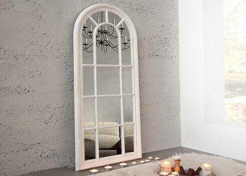 Seinapeegel CASTILLO aniikvalge, 60x5xH140 cm