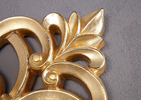 Seinapeegel VENICE kuldne, 75x5xH75 cm