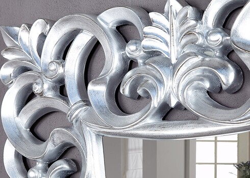 Seinapeegel VENICE hõbe, 75x5xH75 cm