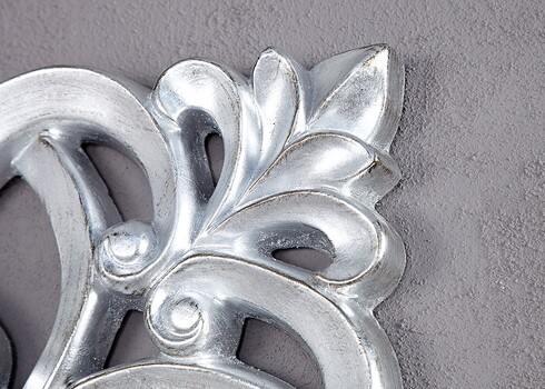 Seinapeegel VENICE hõbe, 75x5xH75 cm