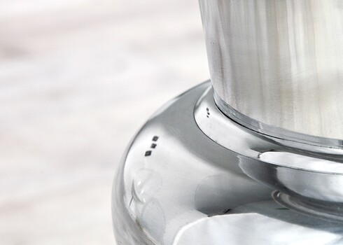 Vaas Goal hõbe, 35x35xH60 cm