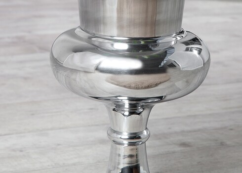 Vaas Goal hõbe, 35x35xH60 cm