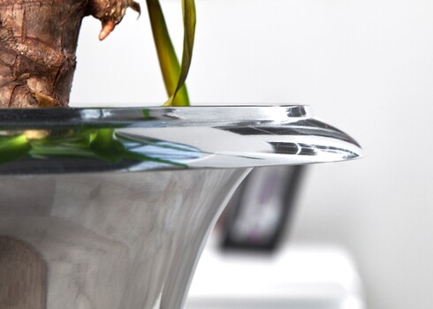 Vaas Goal hõbe, 35x35xH60 cm