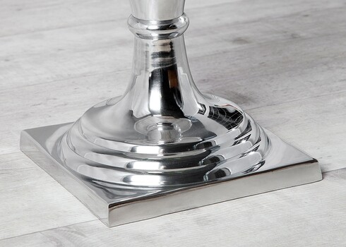 Vaas Goal hõbe, 40x40xH75 cm