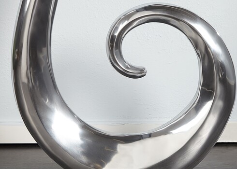 Vaas WAVE hõbe, 48x10xH105 cm