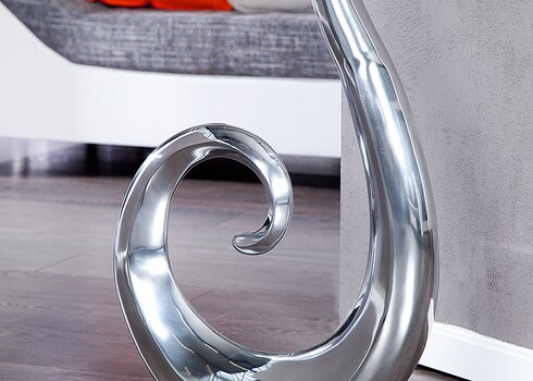 Vaas WAVE hõbe, 48x10xH105 cm