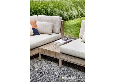 Diivanilaud Apple Bee LONG ISLAND tiik, 89x53xH29 cm