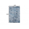 Vaip ABSTRACT sinine, 240x160 cm