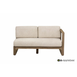 Diivan Apple Bee ANTIGUA beež / tiik vasak, 131x81xH61 cm