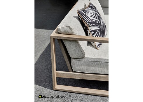 Diivan Apple Bee ANTIGUA beež / tiik nurk, 81x81xH61 cm