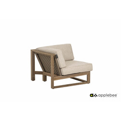 Diivan Apple Bee ANTIGUA beež / tiik nurk, 81x81xH61 cm