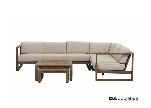 Aiamööbli komplekt Apple Bee ANTIGUA beež / tiik