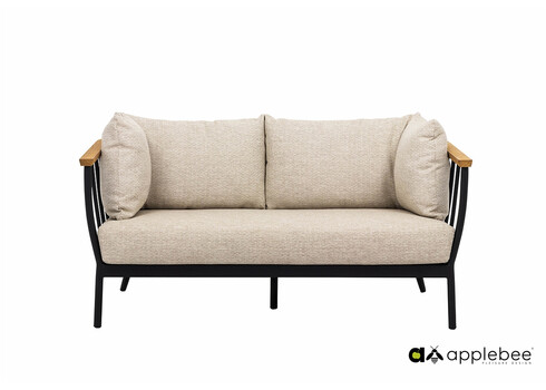 Diivan Apple Bee CONDOR must / helebeež, 140x81xH64 cm