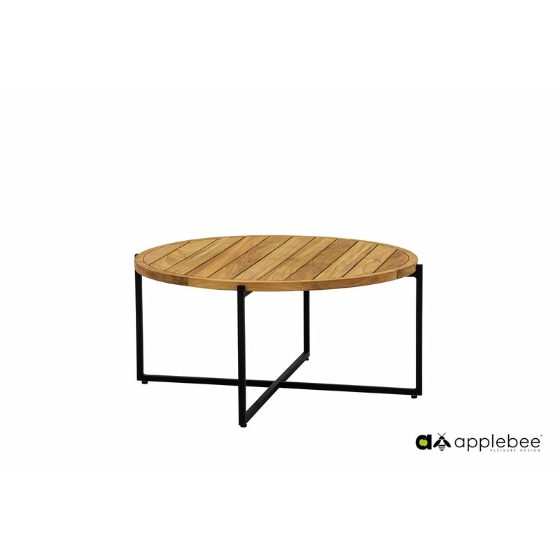 Diivanilaud Apple Bee CONDOR must / tiik, D94xH44 cm