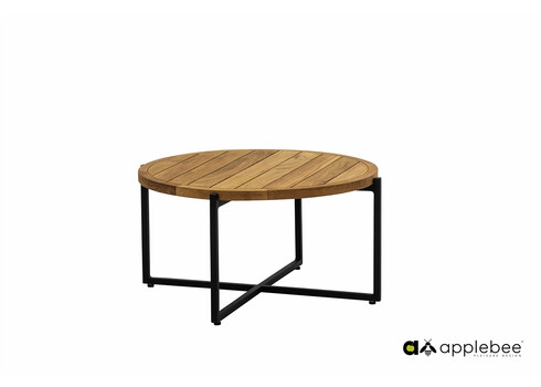 Diivanilaud Apple Bee CONDOR must / tiik, D74xH38 cm