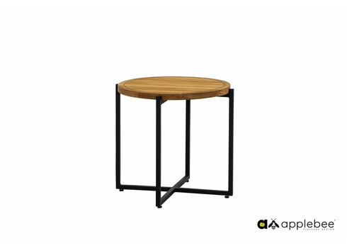 Diivanilaud Apple Bee CONDOR must / tiik, D54xH50 cm