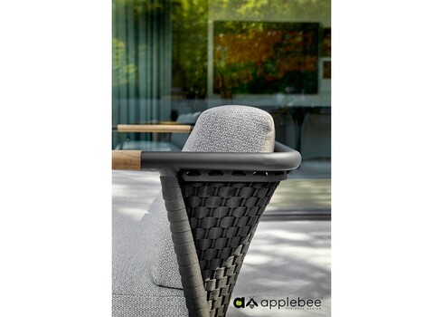 Tugitool Apple Bee ELLE BELT must / beež, 70x83xH65 cm