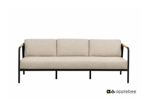 Diivan Apple Bee ELLE BELT must / beež, 201x83xH65 cm