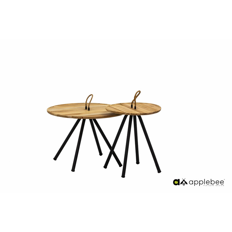 Diivanilaudade komplekt ELLE BELT must / tiik