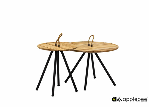 Diivanilaudade komplekt ELLE BELT must / tiik